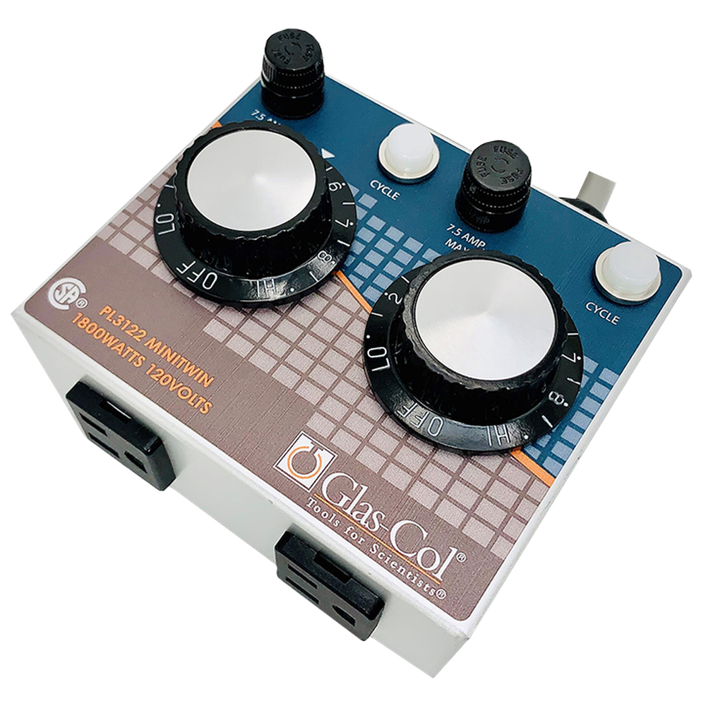 MiniTwin, percentage-timer, dual control, 900W per circuit. 120V